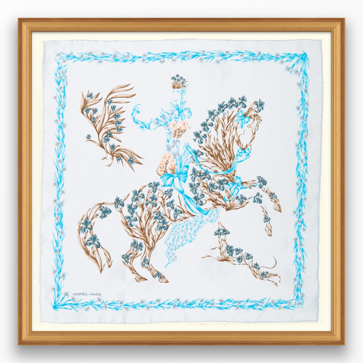 Cheval Fleuri Hermes Scarf